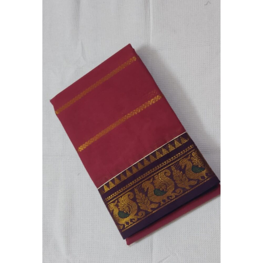 Silver Bentex Saree with Blouse